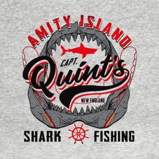 Quint's Shark Fishing Jaw Mouth Lts (Universal © UCS LLC) T-Shirt